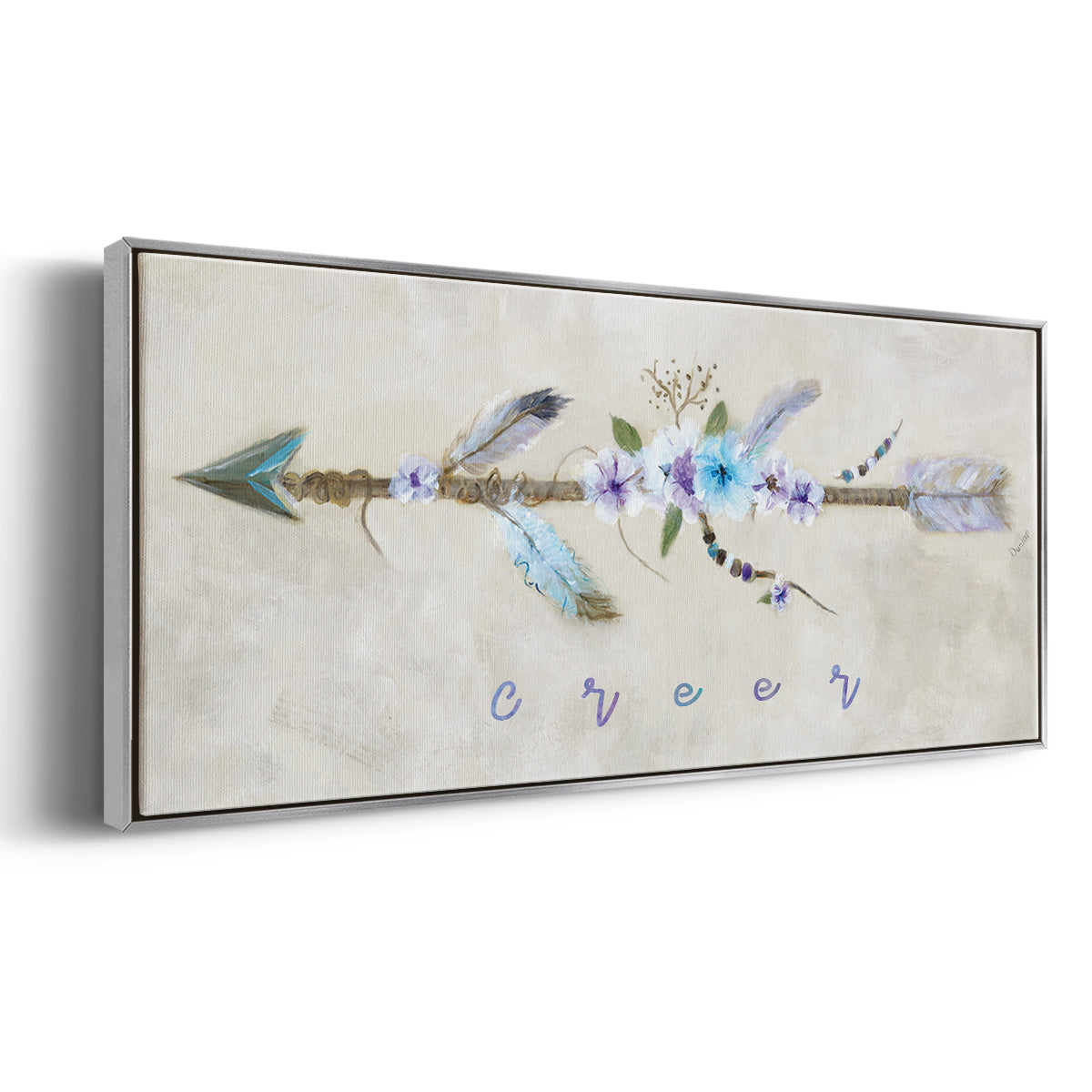 Creer - Floater Framed Canvas Print