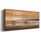 Be Fearless - Floater Framed Canvas Print