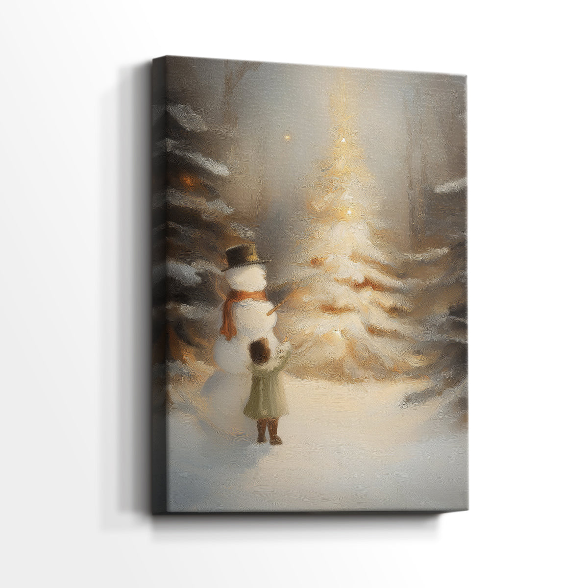 Amber Blessing of Morning - Canvas Art Print