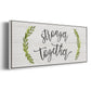 Stronger Together - Floater Framed Canvas Print