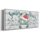 Tis the Seasun Collection D - Floater Framed Canvas Print