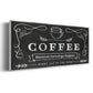 Coffee Everyday - Floater Framed Canvas Print
