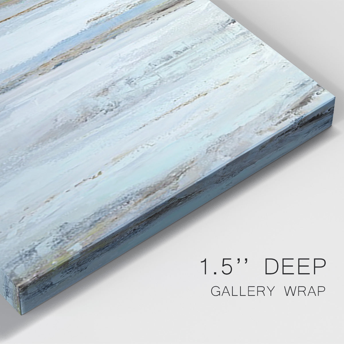 Muted Misty Marsh II - Canvas Art Print