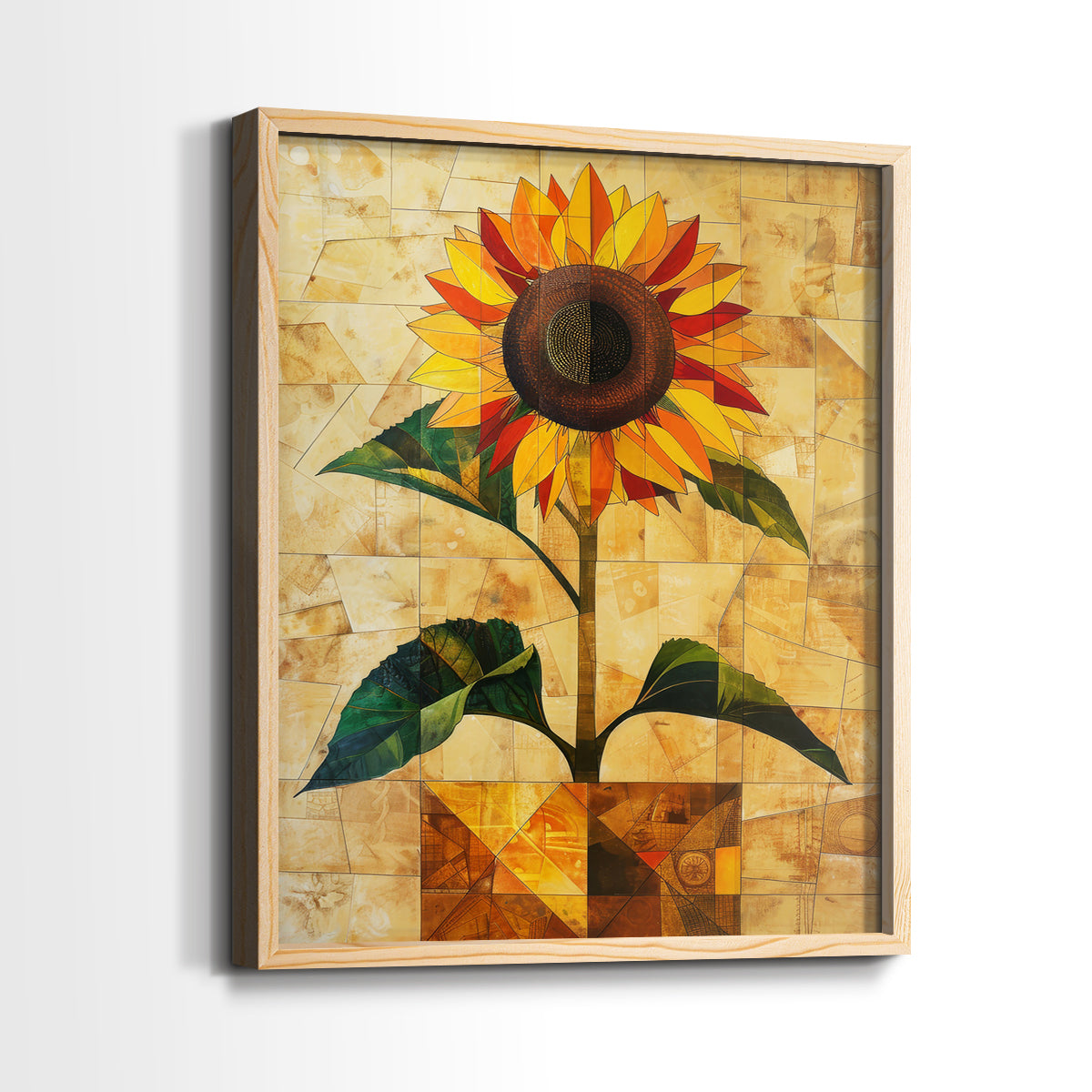 Floral Study Series CLVIII - Restickable Framed Art Set