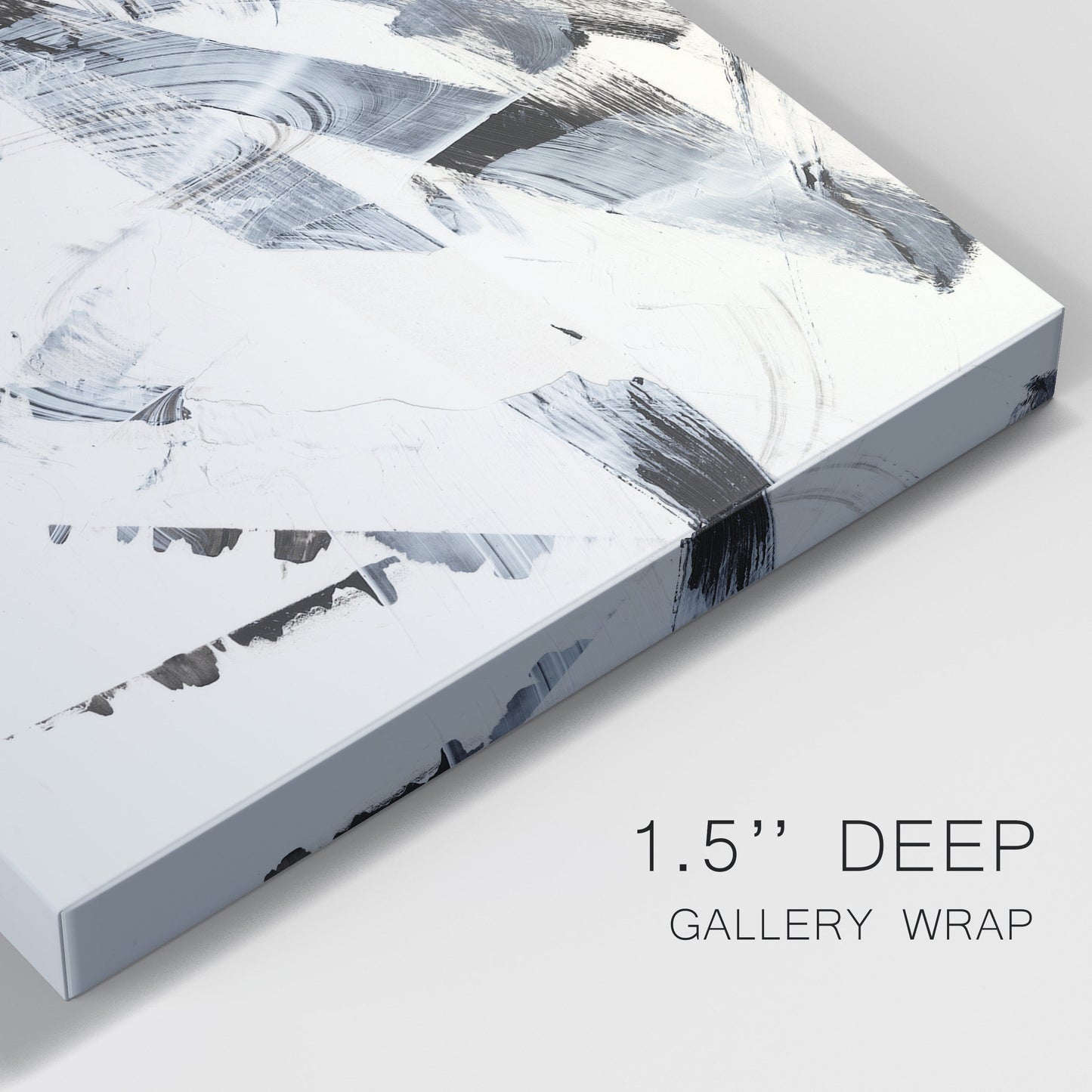 Fractured Ice I Premium Gallery Wrapped Canvas - Ready to Hang