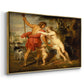 Venus and Adonis, c. 1635 - Floater Framed Canvas Print