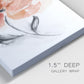 Soft Sensation I Premium Gallery Wrapped Canvas - Ready to Hang - Set of 2 - 8 x 12 Each