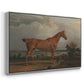 Hunter in a Landscape, 1810 - Floater Framed Canvas Print