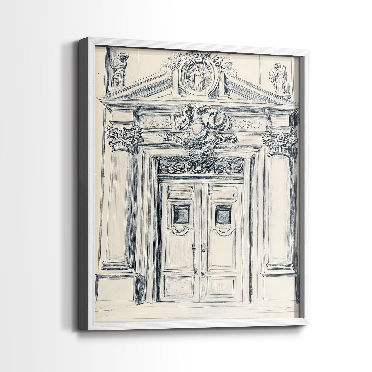 Landscape Study Series V - Restickable Framed Art Set