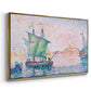 Venice, the Pink Cloud, 1909 - Floater Framed Canvas Print