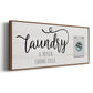 Never Ending Laundry - Floater Framed Canvas Print