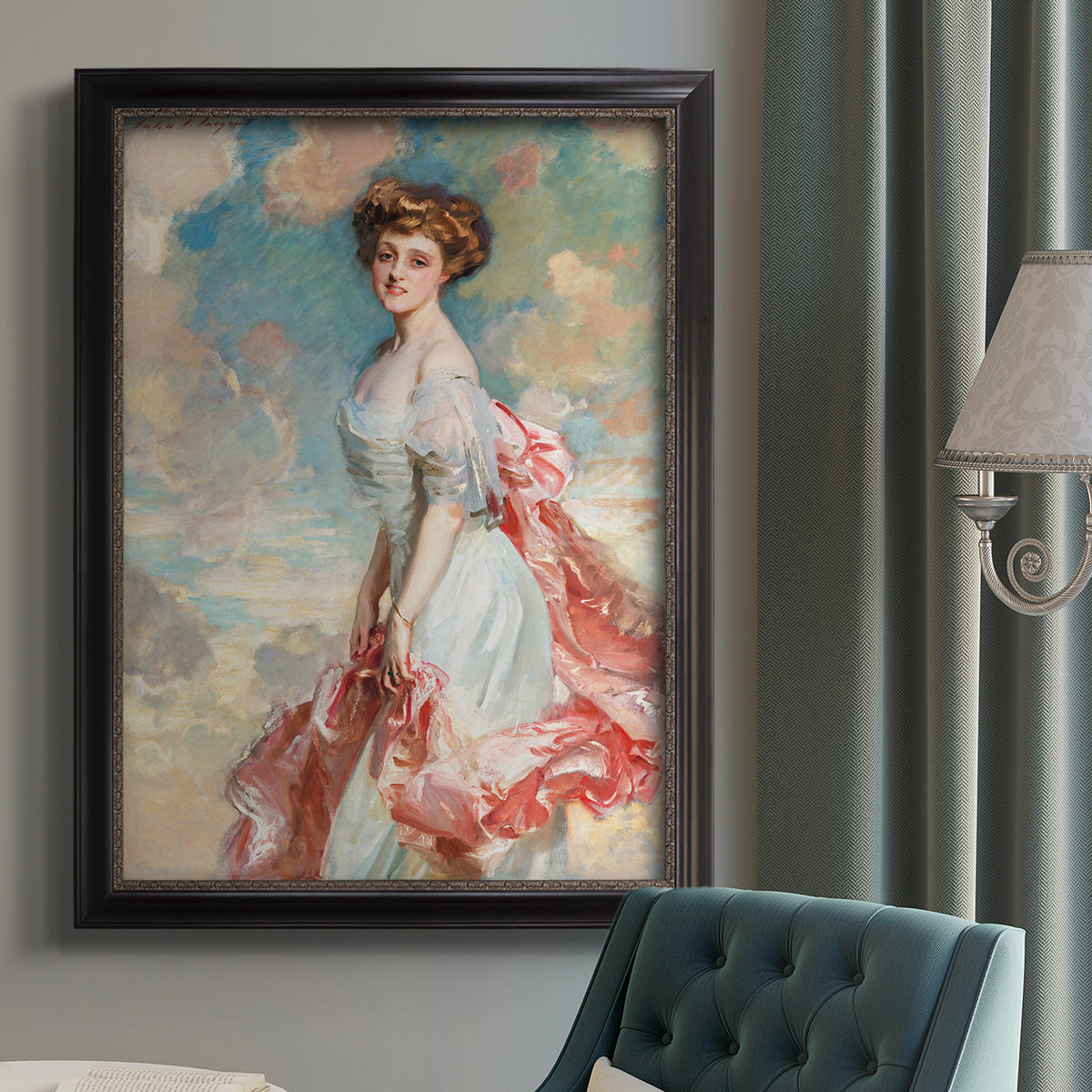 Miss Mathilde Townsend - Ornate Framed Canvas Print