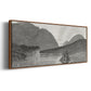 Mount Desert, Coast of Maine - Floater Framed Canvas Print