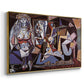 Women of Algiers (Version O), 1955 - Floater Framed Canvas Print