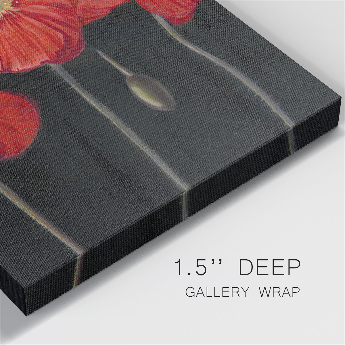 Poppy Trio I - Canvas Art Print