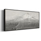 Mount Shasta - Floater Framed Canvas Print