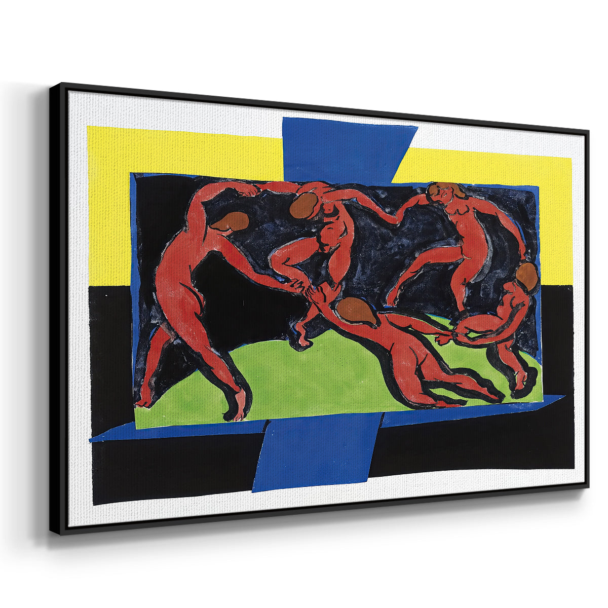 The Dance (La Danse), 1939 - Floater Framed Canvas Print