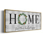 Home for the Holidays - Floater Framed Canvas Print
