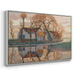 Farm near Duivendrecht, c. 1916 - Floater Framed Canvas Print