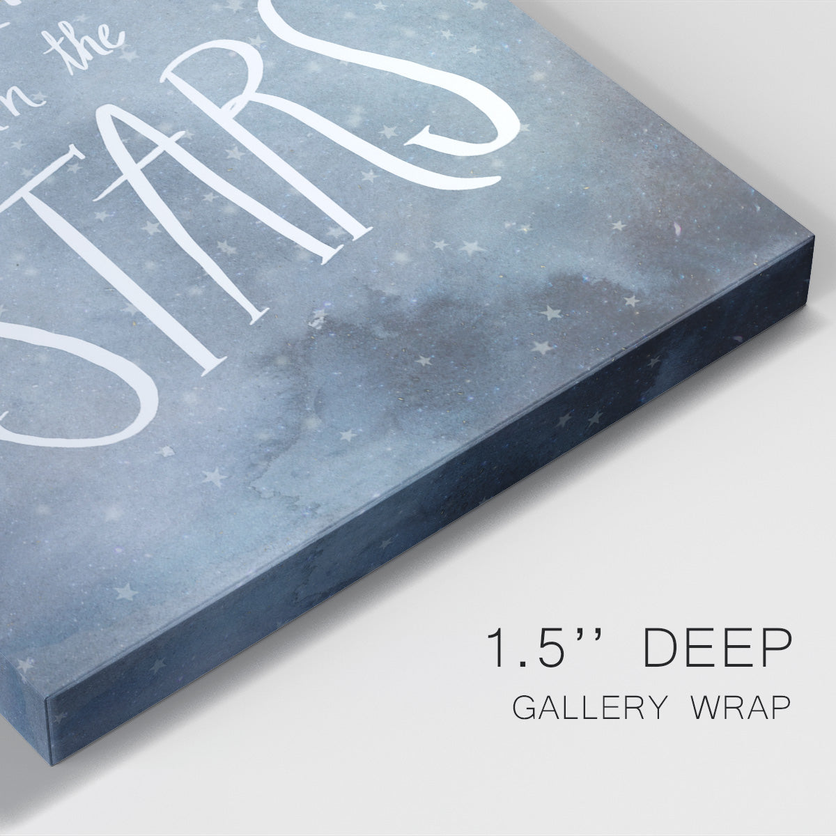 Celestial Love IV Premium Gallery Wrapped Canvas - Ready to Hang