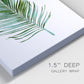 Sage Frond I Premium Gallery Wrapped Canvas - Ready to Hang - Set of 2 - 8 x 12 Each