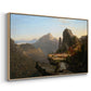 Scene from “The Last of the Mohicans”, 1827 - Floater Framed Canvas Print
