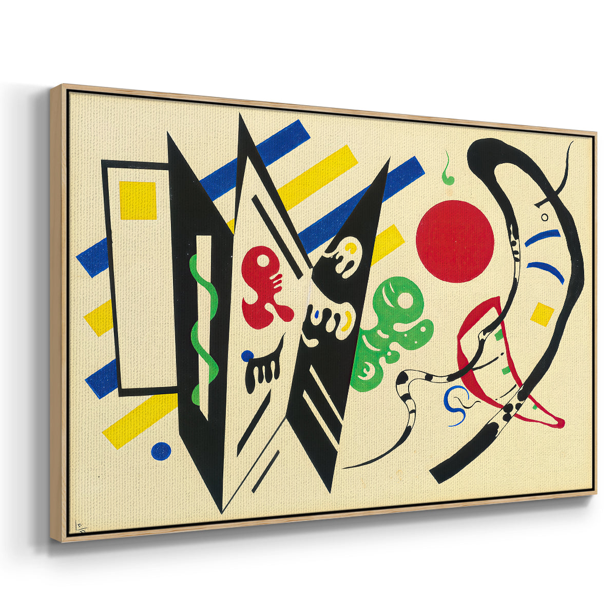Reciprocity (Réciproque), 1935 - Floater Framed Canvas Print