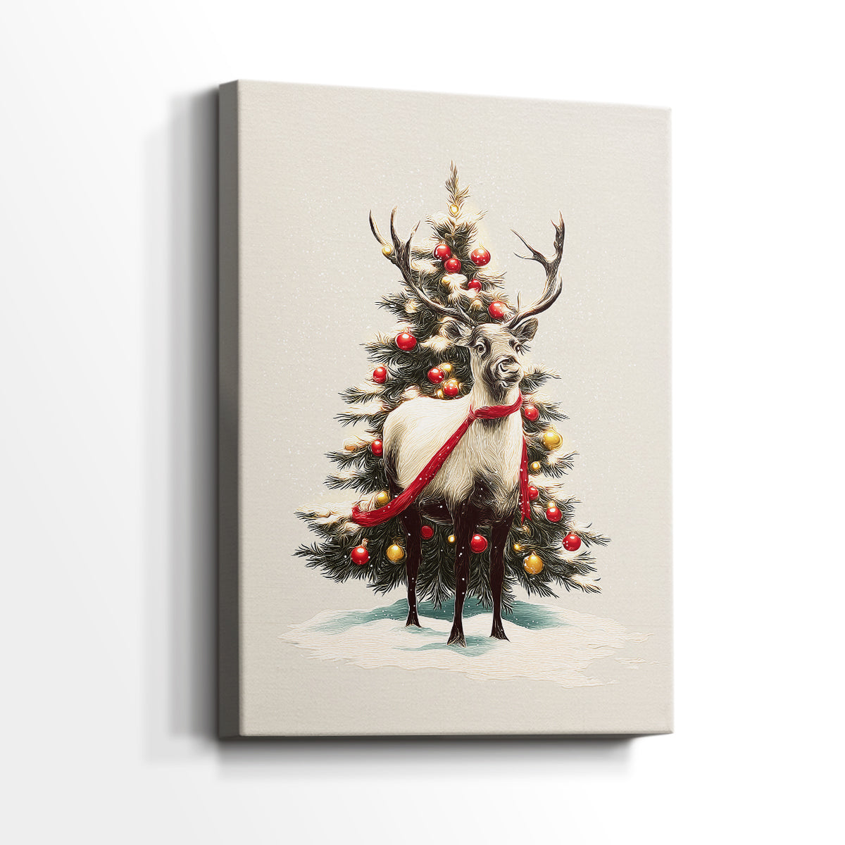 Dawn of Sugar Midwinter - Canvas Art Print