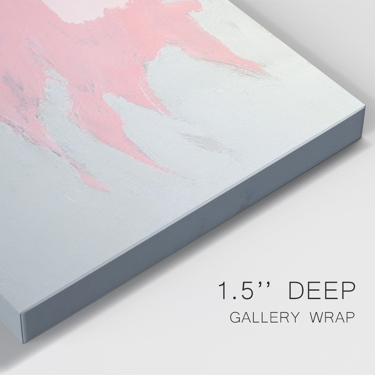 Blushing Abstract II - Canvas Art Print