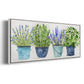 Fresh Herb Collection - Floater Framed Canvas Print