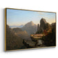 Scene from “The Last of the Mohicans”, 1827 - Floater Framed Canvas Print