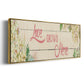 Love Grows Here - Floater Framed Canvas Print