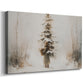 Frostlit Star Lane - Canvas Art Print