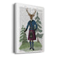 Scottish Deer Laird Tam OShunter, Full, Book Print - Gallery Wrapped Canvas