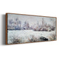 The Frost, 1880 - Floater Framed Canvas Print
