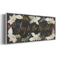 Gilded Christmas Collection D - Floater Framed Canvas Print