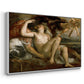 Mars, Venus and Cupid, c. 1530 - Floater Framed Canvas Print