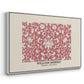 Examples of Chinese Ornament, Pl. XCV (Morris Inspired), 1867 - Floater Framed Canvas Print