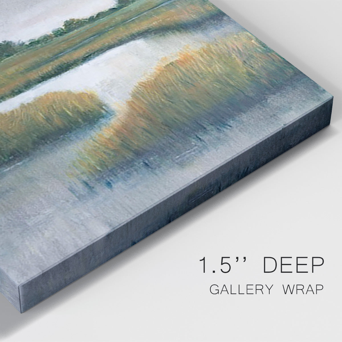 Salt Marshes I Premium Gallery Wrapped Canvas - Ready to Hang