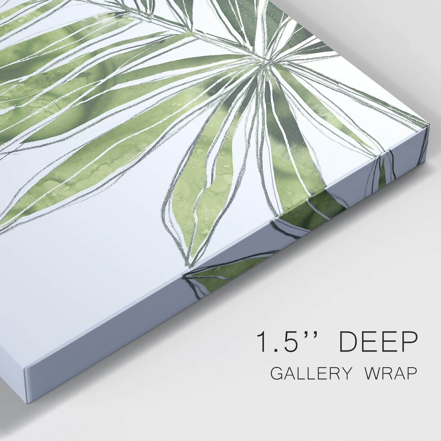 Expressive Palm IV - Canvas Art Print