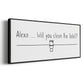 Alexa ... - Floater Framed Canvas Print