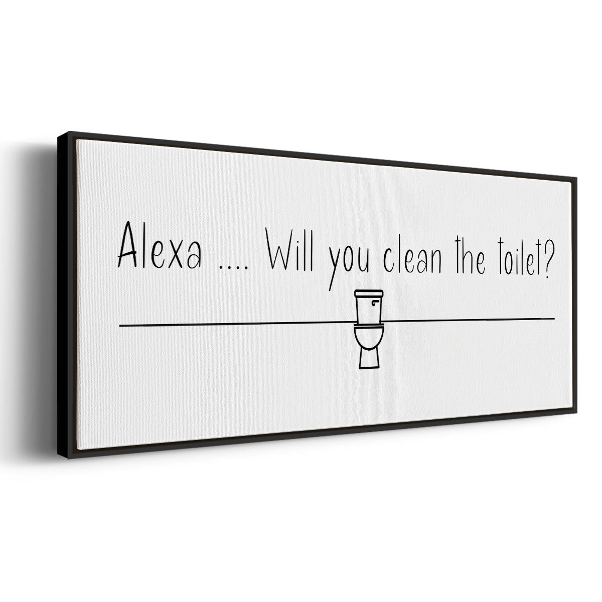 Alexa ... - Floater Framed Canvas Print