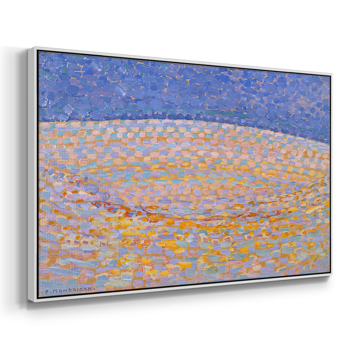 Dune III, 1909 - Floater Framed Canvas Print