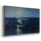 Camaret, Moonlight and Fishing Boats, 1894 - Floater Framed Canvas Print