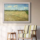 Ploughed Fields - Ornate Framed Canvas Print