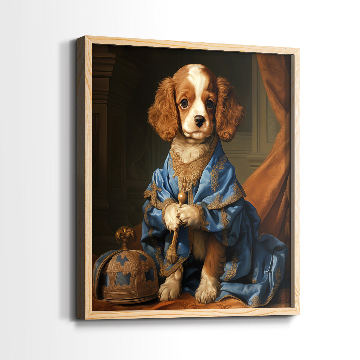 Royal Animals Series LIX - Restickable Framed Art Set