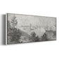 City of Detroit - Floater Framed Canvas Print