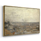 View from Montmartre, 1886 - Floater Framed Canvas Print