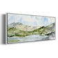 Serene Mountains I - Floater Framed Canvas Print