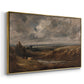 Hampstead Heath, 1825 - Floater Framed Canvas Print